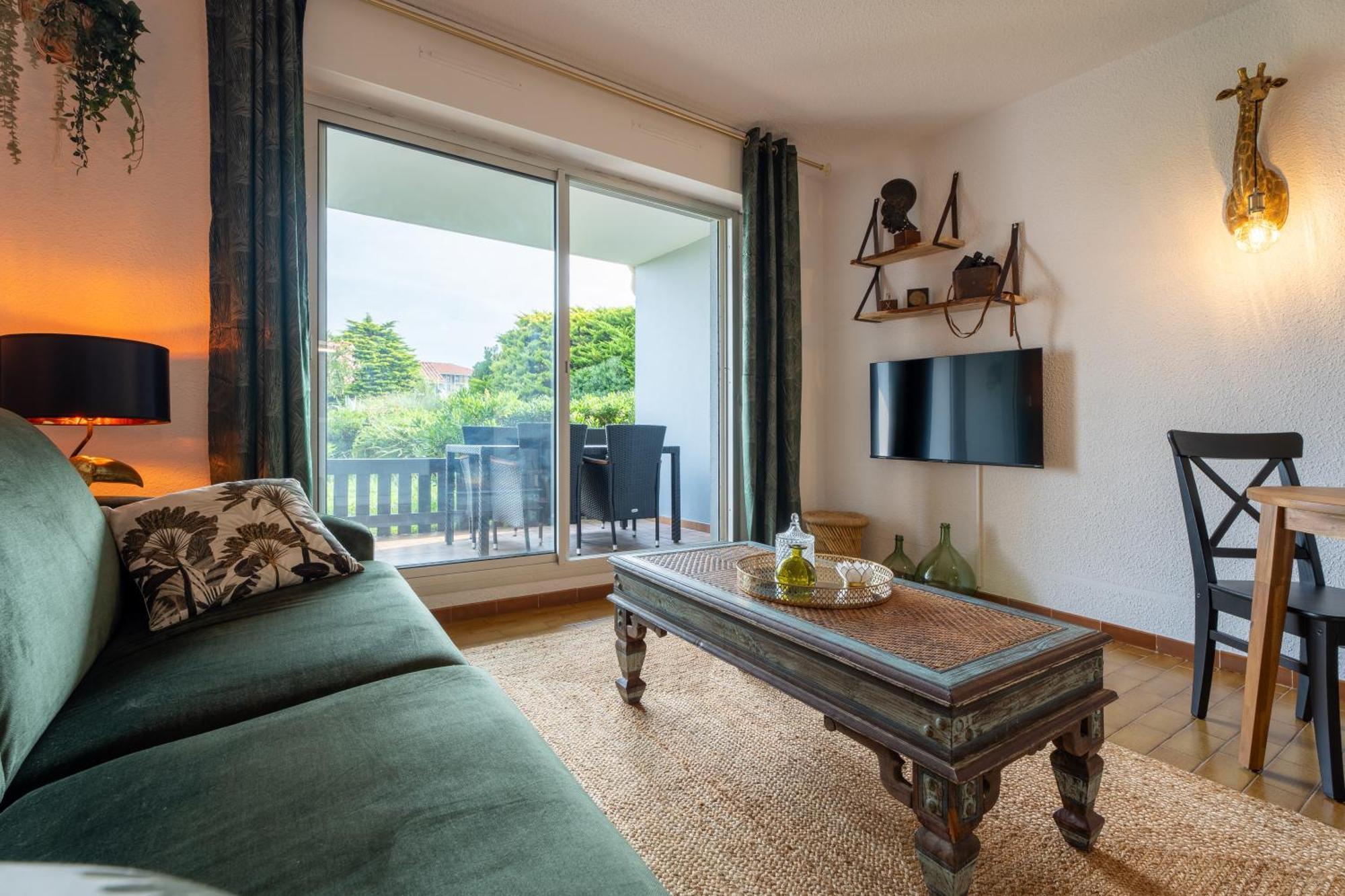 Studio Plage De Capbreton Avec Terrasse Zewnętrze zdjęcie